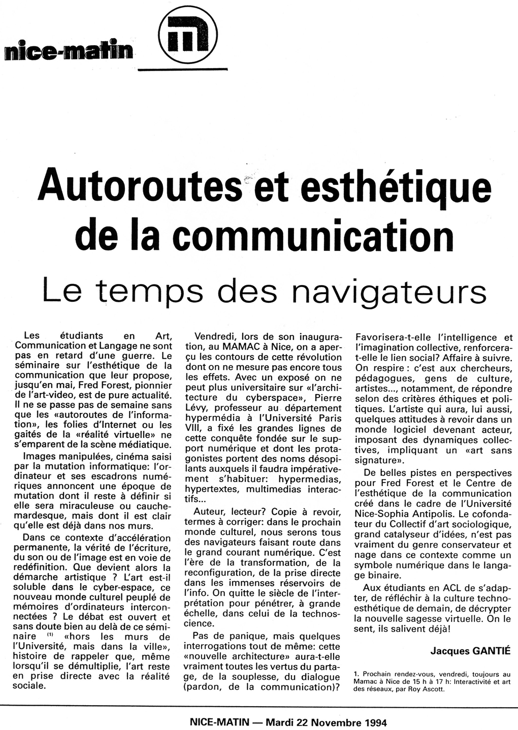 Article Nice-matin